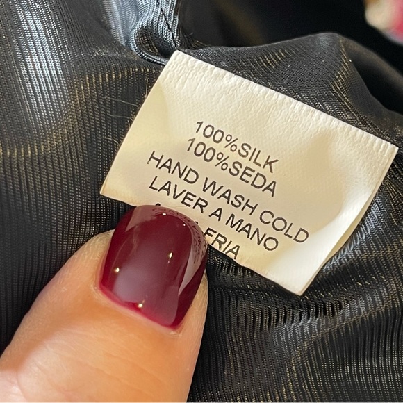 Fumblin Foe 100% Silk Cape Layered Blouson Dress Size S Minimalist Lagenlook - Picture 6 of 9